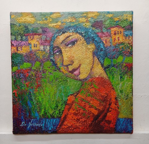 Dipinto quadro paesaggio - dipinto,