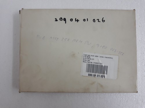 Mem pb252 scheda radar - mem,