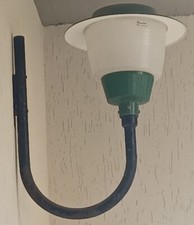 3 lampioni esterno colore bianco verde