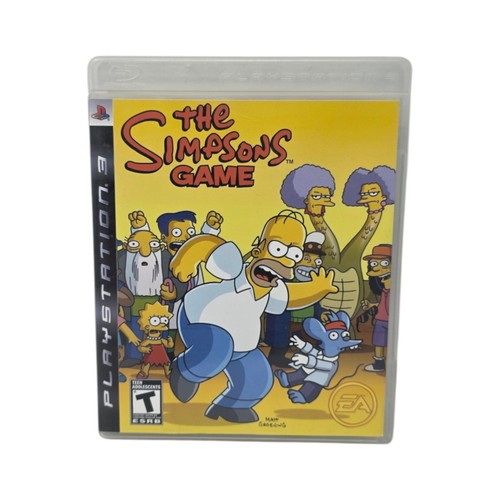 The simpsons game playstation - the,