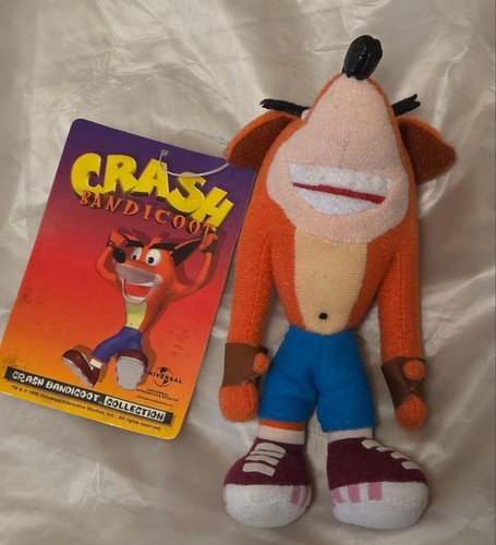 Crash bandicoot plush toy 1999 - bandicoot,