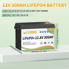 Batteria litio 12V 300Ah