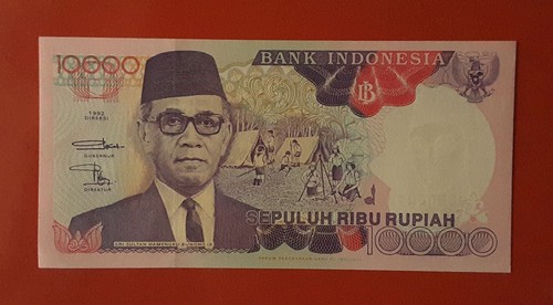 Banconota 10000 rupie 1992 - 10000,