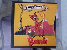 FILM SUPER 8 WALT DISNEY BAMBI 6 BOBINE INTEGRALE RARO