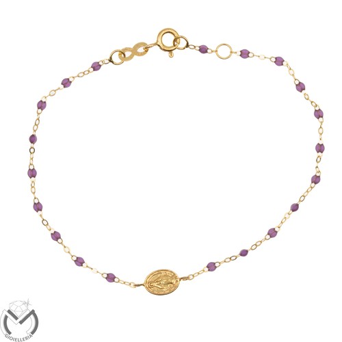 Bracciale oro giallo 750 - bracciale,