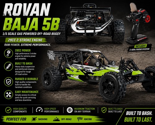 Rovan baja scala 5 rc - rovan,