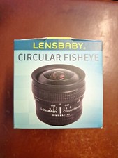 Lensbaby Circular Fisheye x Canon 5.8 mm f3.5 185°