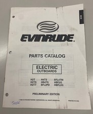 Esploso parti ricambi cod. 500075 Evinrude/Johnson H2T/H4T/BFL motore elettrico