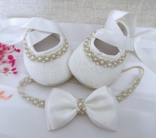 Scarpe battesimo bianco - da,