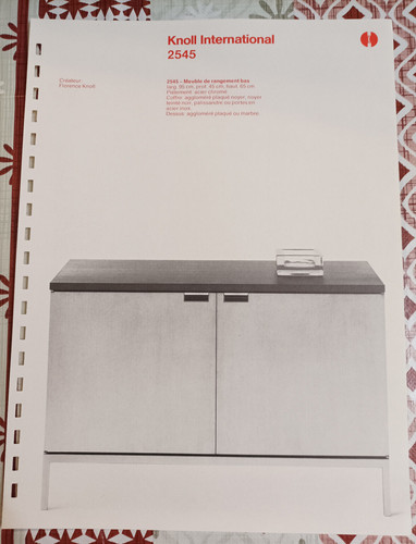 Fiche publicité knoll - publicité,