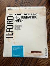 Ilford Poly RC Paper 8x10 6
