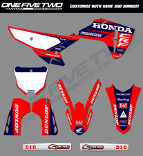GRAFICA MOTOCROSS HONDA CRF