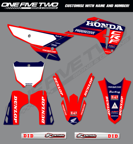 Grafica motocross honda crf - grafica,