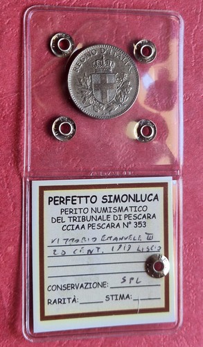 Centesimi 1919 esagono - 20,
