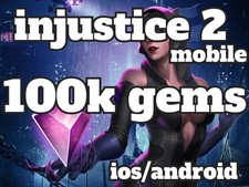Injustice 2 GEMS LEGGI DESC