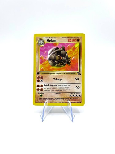 Carta pokemon golem set - carta, 36/62