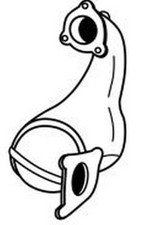 69 cv Catalizzatore per Fiat