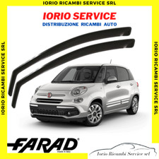 DEFLETTORI ARIA per FIAT 500L (dal 2012) FARAD ant. fumè ANTITURBO ANTIVENTO