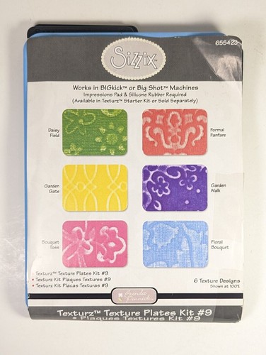 Sizzix texturz texture plates - texturz,