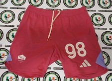 98 RYAN ROMA MATCH WORN SHORTS