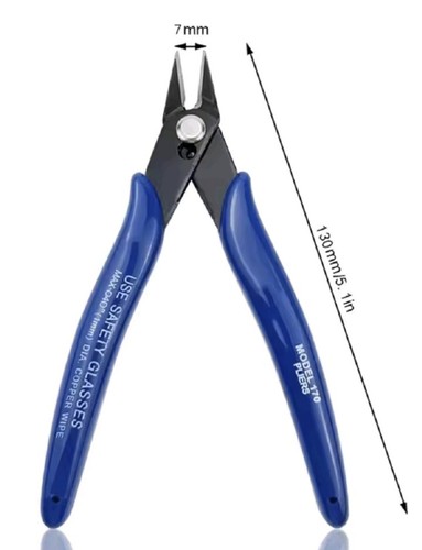Pinza diagonale 130mm acciao - pinza,