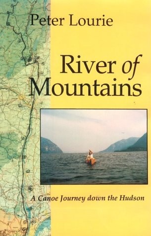 River mountains a - river, canoe