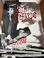 Vintage Keith Richards Poster