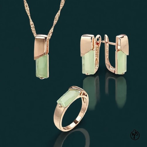 Set 585 laminato oro rosa