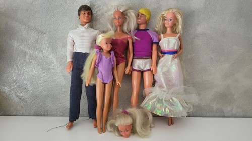 Barbie vintage lotto made - barbie,