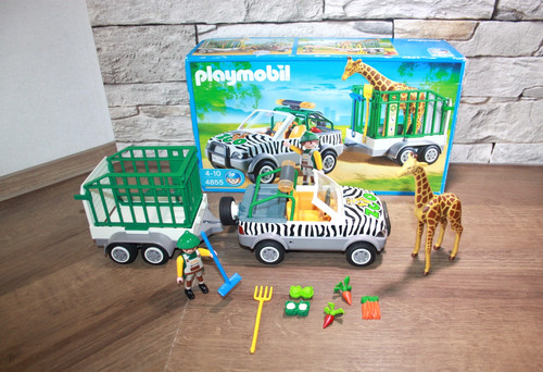 Playmobil 4855 zoo veicolo - 4855,