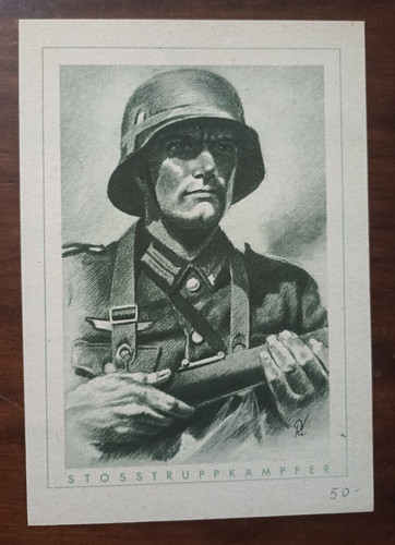 9017 cartolina wwii soldato - 9017,