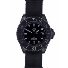 MWC 1982 Pattern Automatico Acciaio Nero Militare Vintage Orologio Uomo