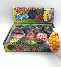 Set 12 Pezzi Squishy Mesh Ball