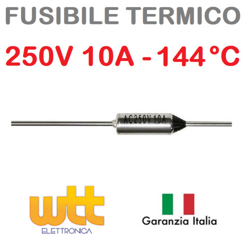 Fusibile termico assiale