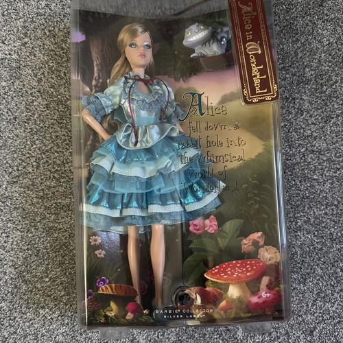 Rara bambola barbie alice nel - bambola,