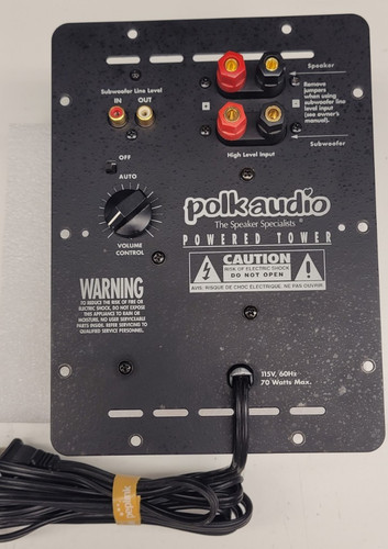 Amplificatore piastra polk - amplificatore,
