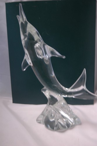 Grande delfino vetro di - in,