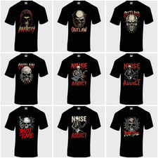 Maglia Punk Cotone Rebel