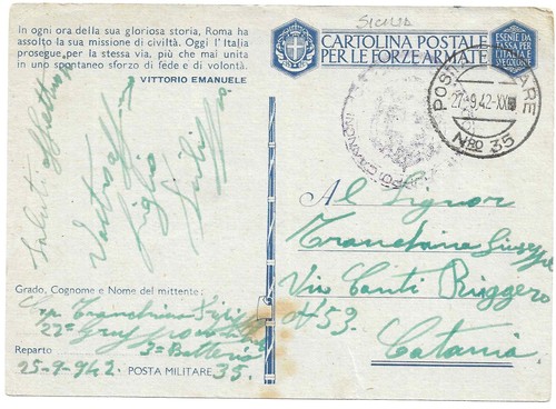 Sicilia posta militare n - sicilia,