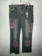 Stivali denim platino peluche