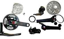 Gruppo carbonio SRAM XO 2x10 velocità NOS vintage MTB 175mm Truvativ retrò RD CS