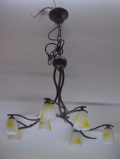 LAMPADARIO ART DECO STILE RAMO