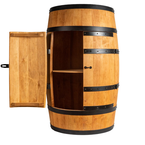 Botte legno con ante - in,