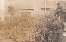 CART FOTOGR. WWI MILITARI  A ROCCA DI PAPA....ROMA