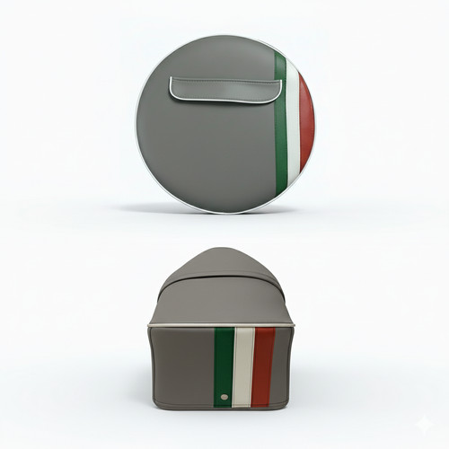 Coppia sella copri ruota - sella, +