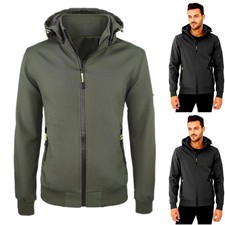 Giubbotto Uomo Invernale Giubbino Giacca a Vento Antipioggia in Pile Antivento