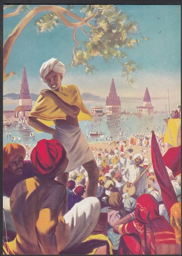 Antica stampa colori del - stampa,