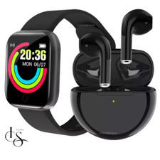 Smartwatch Nero + Cuffie