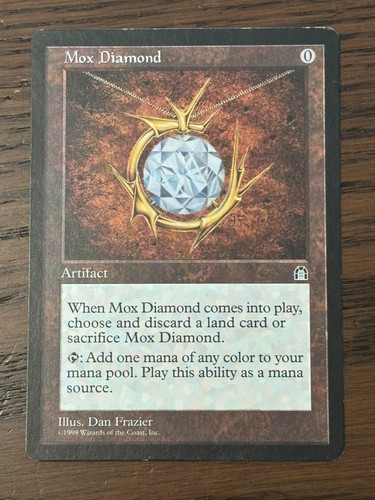 Mtg mox diamond stronghold - mtg,