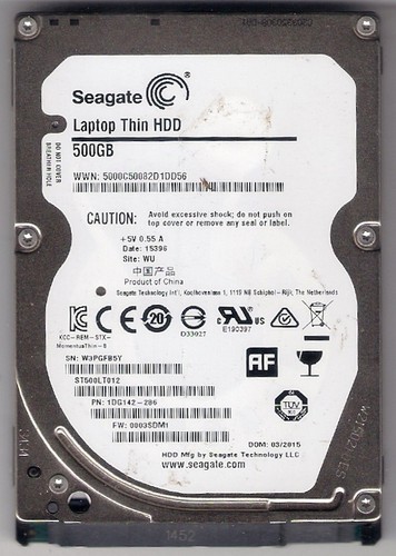 Hard disk sata 500 - 2.5, gb